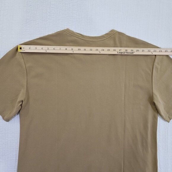 Buffalo David Bitton Woven KaikeT-Shirt Men's XL Brown Short Sleeve NWT MSRP $49 - Picture 10 of 13